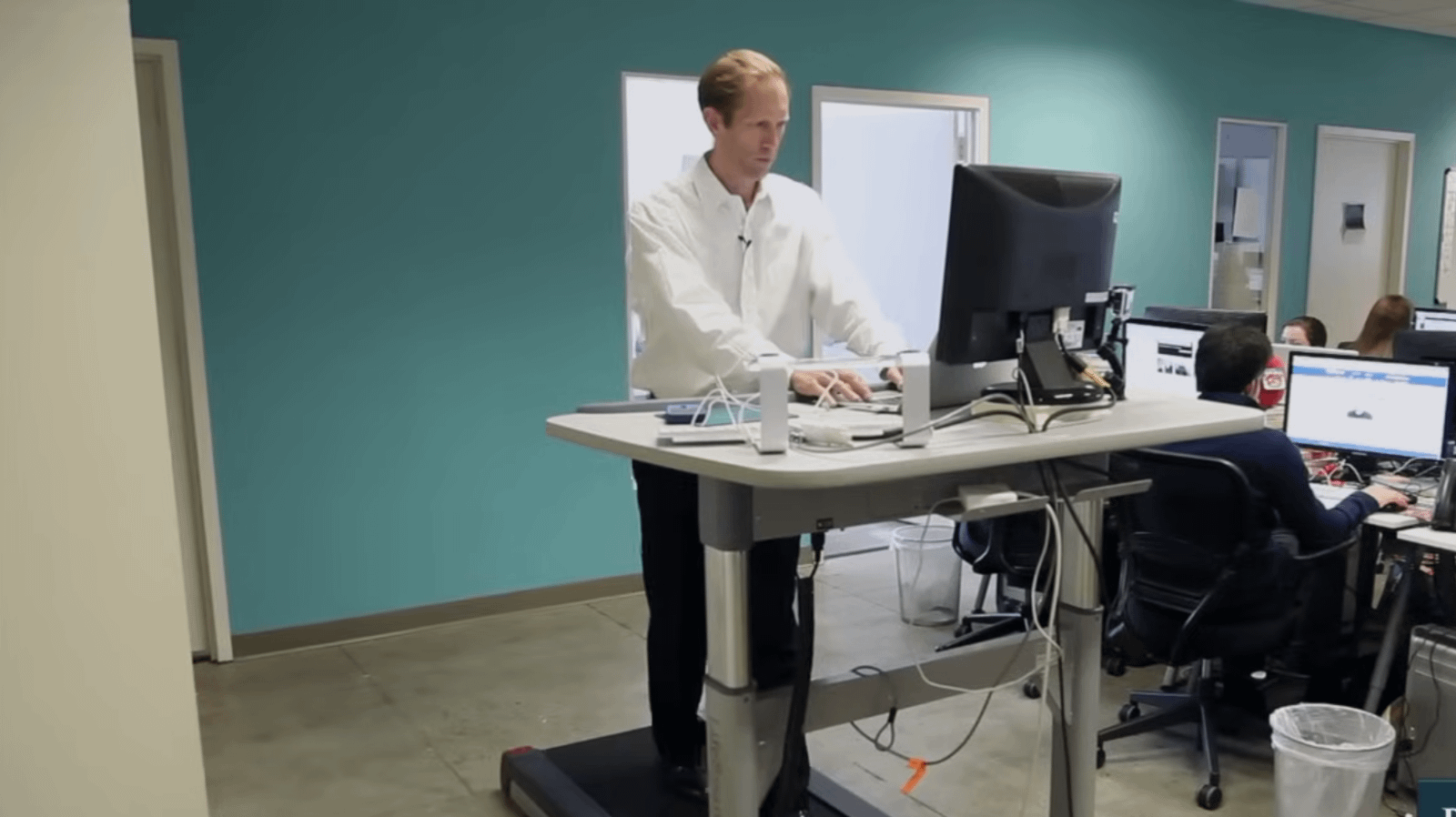 walking treadmill under desk